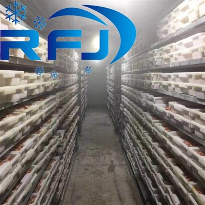 Brzo-zamrzavanje morskih plodova u hladnom stanju, ravna ploča